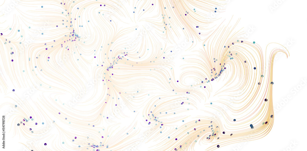 Aufkleber High-resolution abstract background image featuring swirling lines and scattered dots. Perfect for website banners, presentations, and more.