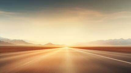 photograph blurred road