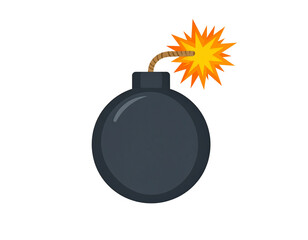 Bomb Illustration: A visually striking illustration of a bomb.