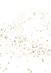 Stock photo of abstract euro symbols scattered on a white background. Perfect for finance, business, and economic concepts.