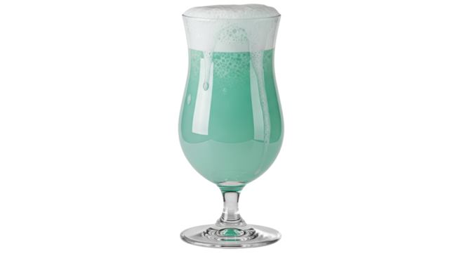 Isolated Green Cocktail