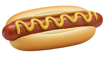 Isolated Hot Dog