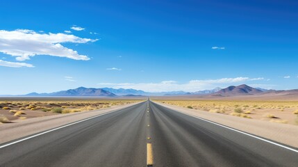 Naklejka premium arid road type