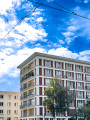 A glimpse of the city's historic and modern architecture, France