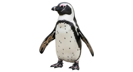 Isolated African Penguin