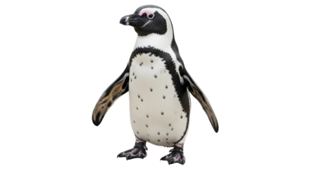 Isolated African Penguin