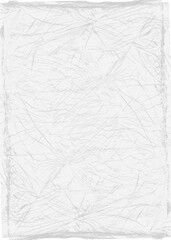 Abstract grayscale texture with chaotic lines and scratches.