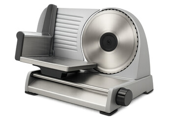 Meat slicer machine isolated on transparent background