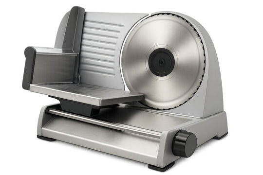 Meat slicer machine isolated on transparent background
