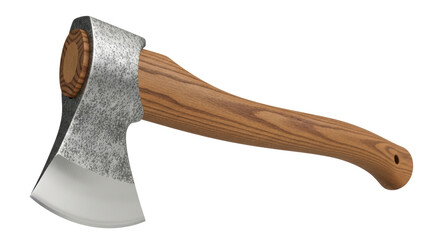 Isolated Woodcutter Axe