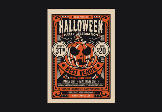Halloween Party Flyer