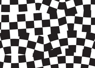 Obraz premium checkered racing flag