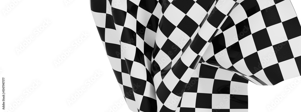 Poster high-resolution image of a checkered flag, perfect for backgrounds, websites, and design projects.