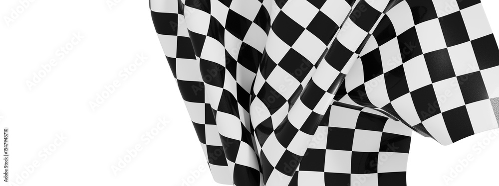 Aufkleber high-resolution image of a checkered flag, perfect for backgrounds, websites, or design projects. do