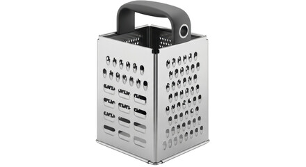 Isolated Stainless Steel Grater