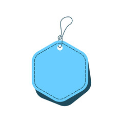 Price tag label illustration. Paper labels vector isolated