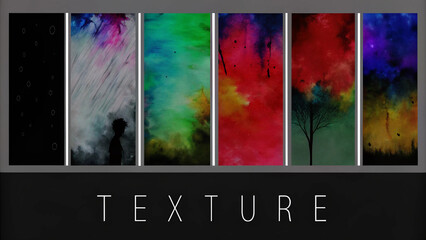 Abstract Gradient colorful image