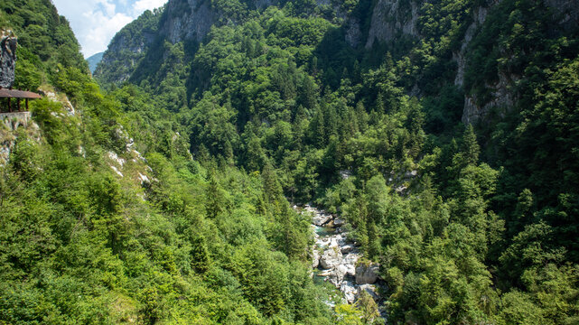 Val di Scalve, Via Mala, canyon in lombardia