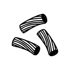 hand-drawn Italian pasta design