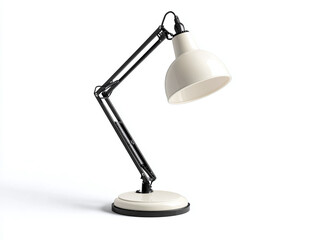 A studio desk lamp, isolated on a clean white background, with adjustable neck and minimal shadow.