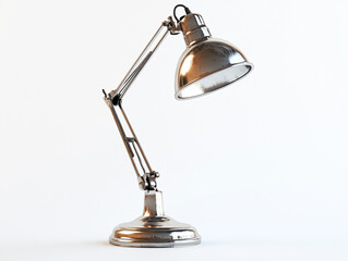 A studio desk lamp, isolated on a clean white background, with adjustable neck and minimal shadow.