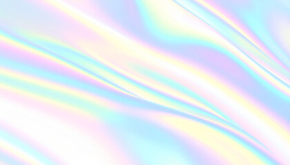 Obraz premium abstract rainbow or holographic background with colorful waves