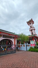 Lost in the beauty of this unique temple.  The intricate details and peaceful atmosphere are captivating.  A true feast for the eyes.