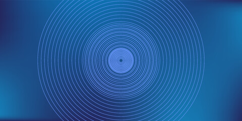 Bright blue dynamic abstract vector background with diagonal lines. 3d cover of business presentation banner for sale event night party. Fast moving soft circle wave line stripe decoration
