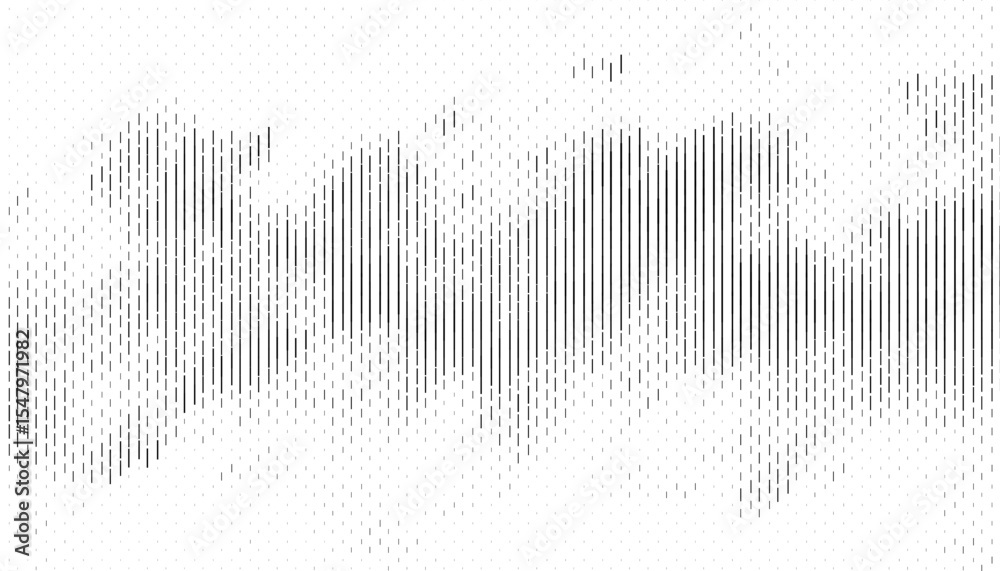 Poster black and white abstract and dynamic pattern of lines. modern vector background for grunge backgroun