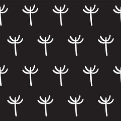 Seamless Pattern Background. Funny Positive Sketch Drawn Element Textile. Baby Kid Clothing Fabric Print. Simple Graphic Shape Wrapping Paper design. Wallpaper Abstract Line Art Pattern Swatch.