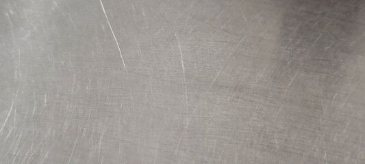 Scratches on stainless steel surface