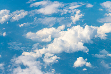 Sky clouds background. Air clouds in the blue sky. blue sky backdrop with the clouds. Sky Clouds...