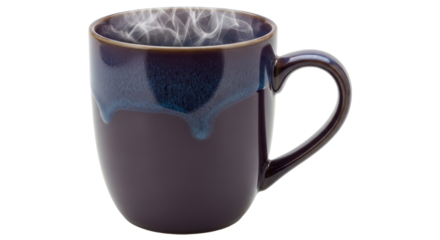 Isolated Steaming Mug