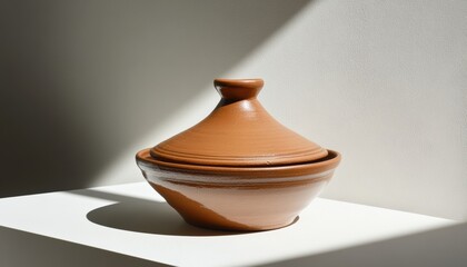 International moroccan food dish tagine culinary delight minimal texture environment elegant presentation