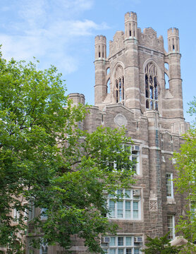 Fordham University, New York, USA; 5th Aug 2012: Fordham University Keating Hall in New York is a private Jesuit research University. It is the oldest Catholic University in north eastern U.S.
