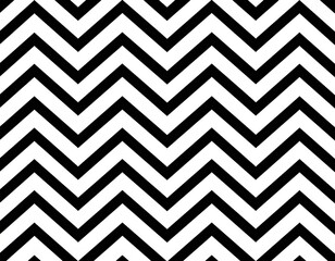Black And White Zigzag Pattern
