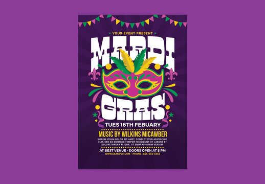 Mardi Gras Flyer