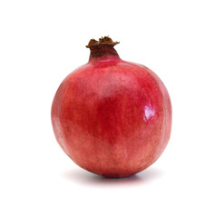 Pomegranate isolated on the white background 