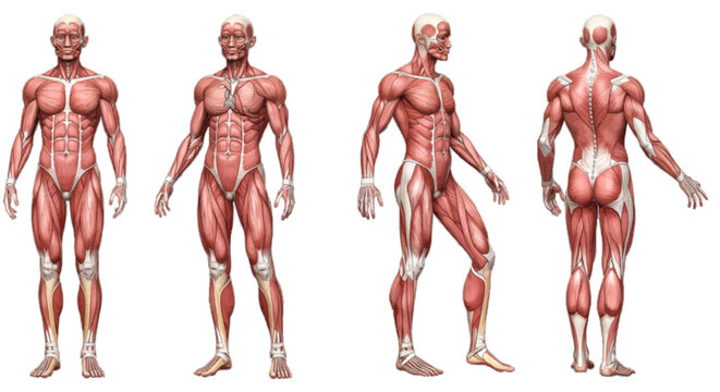 3d rendered illustration of a male body