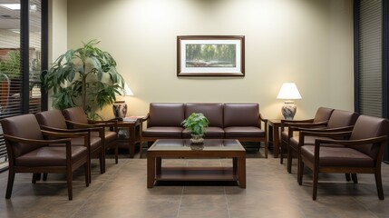 waiting chiropractor office