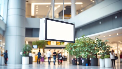 LCD television screen in the airpor