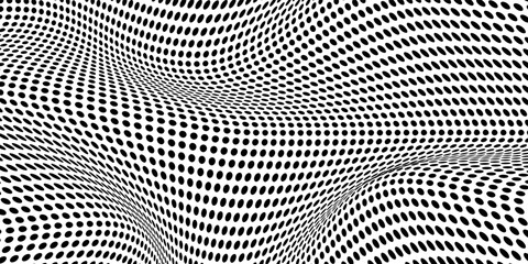 Background with monochrome dotted texture. Polka dot pattern template. vector ilustration