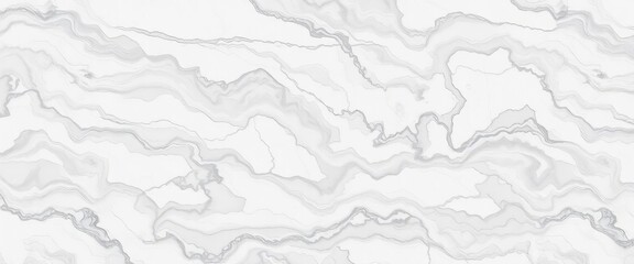 Obraz premium Swirling veins of white and grey marble create a luxurious, textured background, natural, smooth