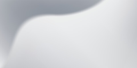 Nice modern simple silver foil background with metal mirror texture. Chrome gradient surface with light like could art