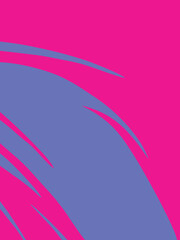 An abstract graphic featuring vibrant pink and blue shapes that create a dynamic and energetic composition. This design is perfect for modern art projects, branding, or creative backgrounds.
