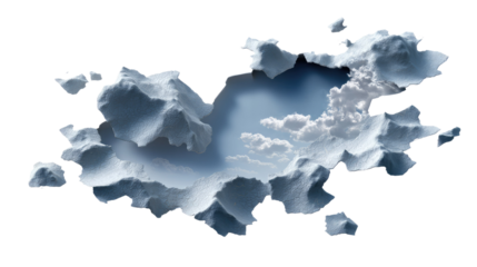 Iceberg in Arctic: A breathtaking view of a towering iceberg floating majestically in the vast, icy expanse of the Arctic, the rugged texture of its icy surface sculpted by time and nature. 