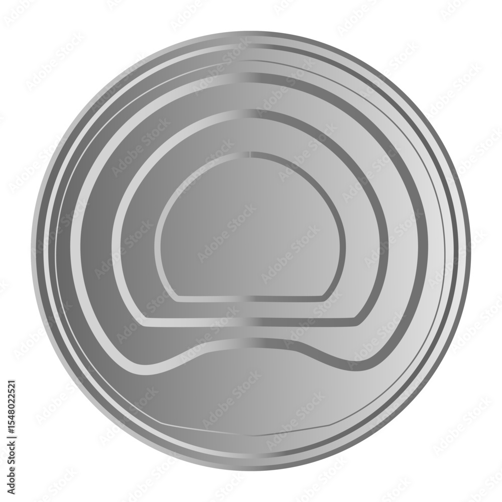 Poster concentric gray circles create a captivating modern abstract design, forming an intriguing visual pa