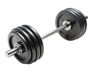 Barbell With Weight Plates