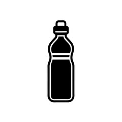 Water Bottle Icon Vector in Flat and Clean Isolated Style