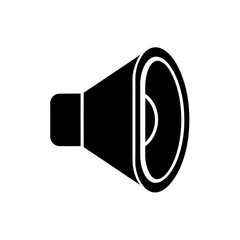 Volume Icon Vector with Flat and Clean Isolated Design